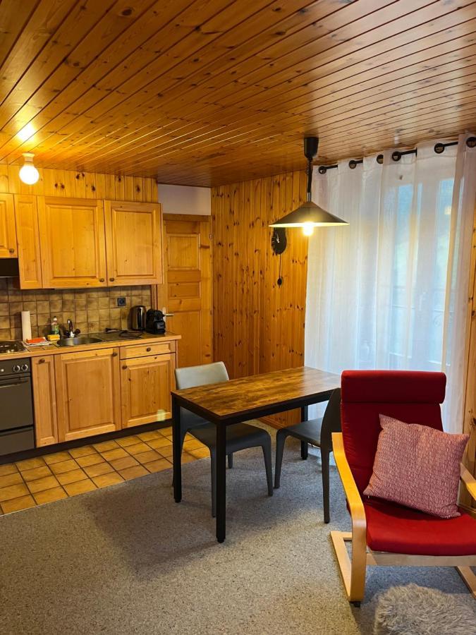 Au Village D'Evolene, Tres Joli Studio Calme Et Ensoleille Экстерьер фото