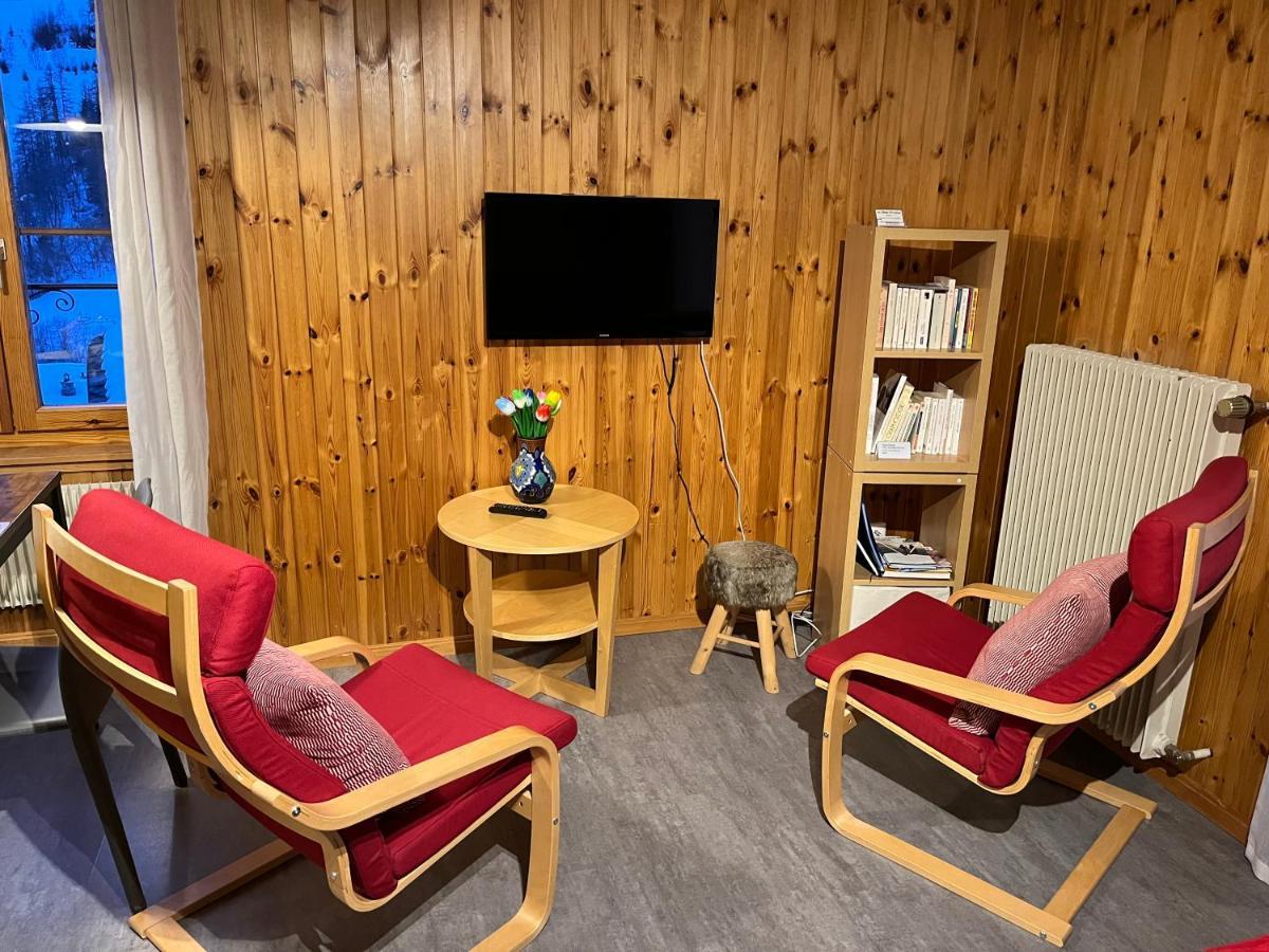 Au Village D'Evolene, Tres Joli Studio Calme Et Ensoleille Экстерьер фото