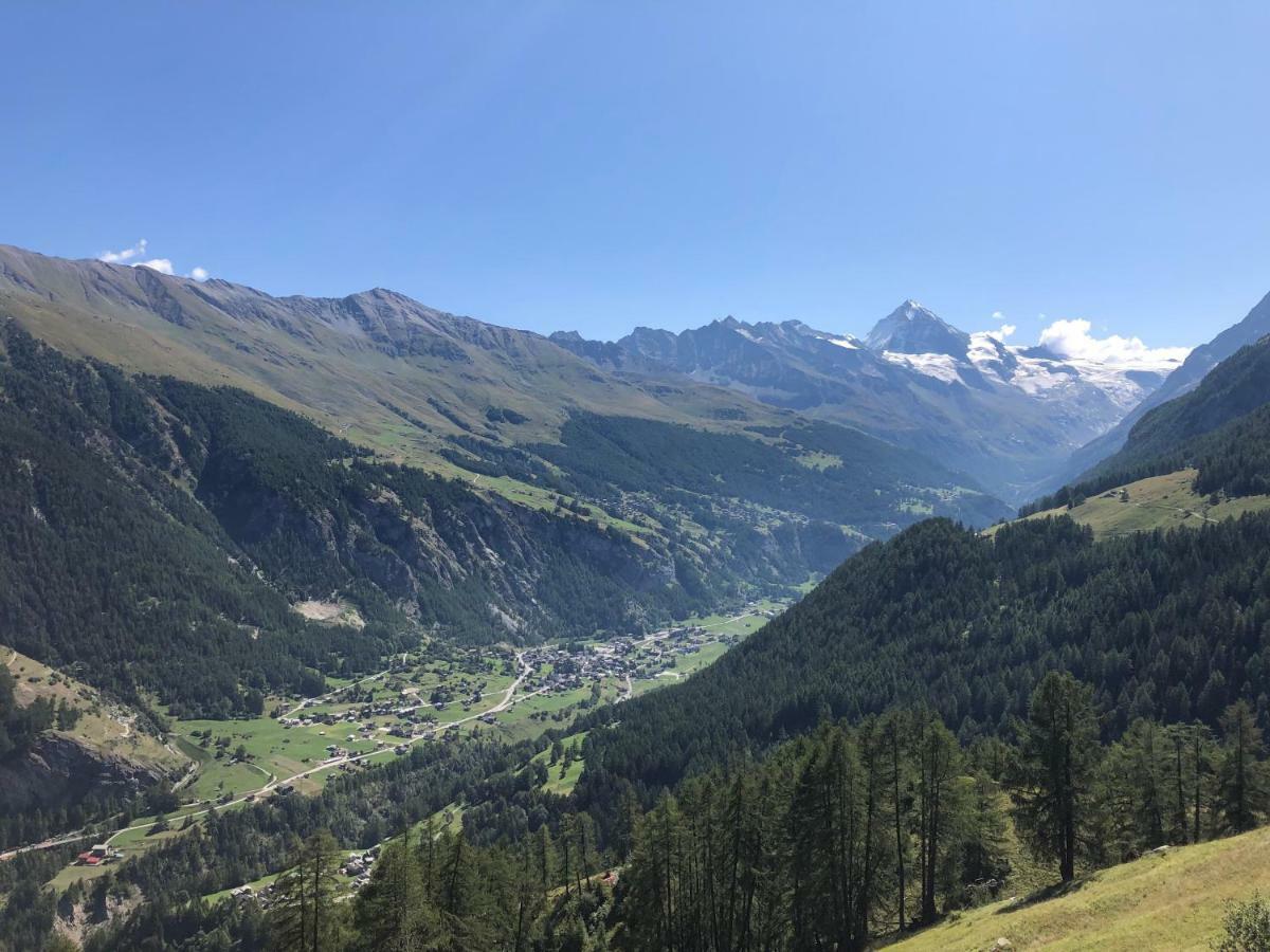 Au Village D'Evolene, Tres Joli Studio Calme Et Ensoleille Экстерьер фото